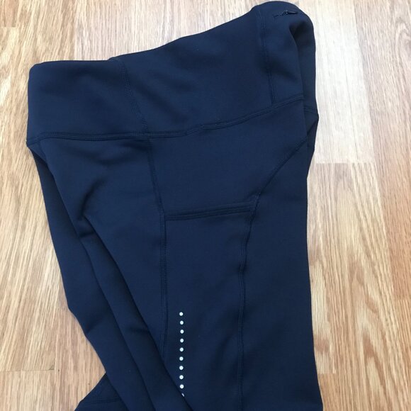 Sweaty Betty Eco Therma Full Length Navy Blue Leggings SB6783 Size Small 4-6 - Picture 8 of 15
